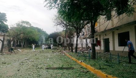 Atentado en la brigada 