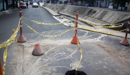 Obras en el Canal Bogotá, de Cúcuta.
