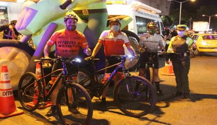 Ciclopaseo nocturno terminará con una 'sembratón'./Foto: cortesía