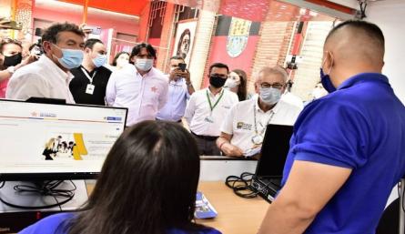 será un punto de información permanente para la población cesante y estará ubicado en la plazoleta Luis Carlos Galán de la Alcaldía de Cúcuta.  / Cortesía/ La Opinión 