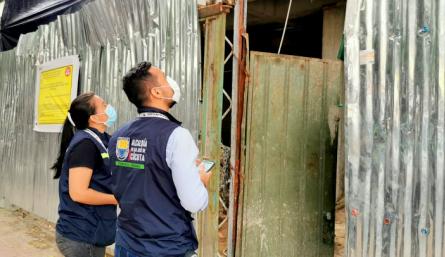 Visita a las obras en Cúcuta