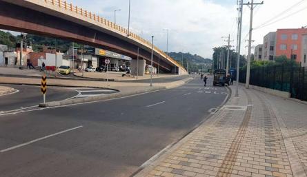 Intersección vial de Cuatro Vientos./Foto Orlando Carvajal