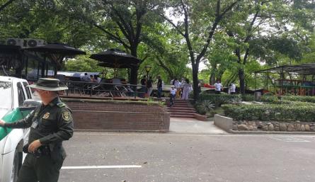 Pánico en El Malecón por ataque de abejas africanas./Foto: La Opinión