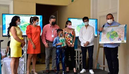Ganadores del concurso de pintura de Santurbán/Foto cortesía