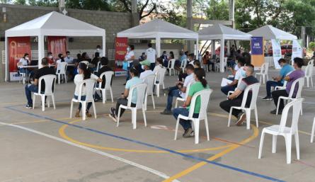 Comfaoriente es unas de las instituciones que se ha sumado a estas ferias de empleo que organiza la Alcaldía de Cúcuta / Foto: Comfaoriente