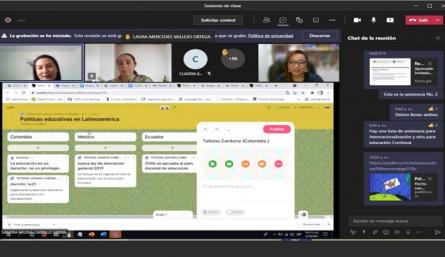 En la primera intervención del curso se trataron temas como políticas y conceptos básicos de la educación inclusiva./Foto: cortesía