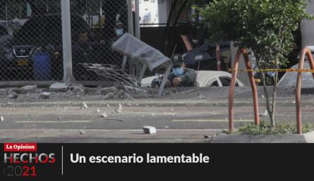 Atentado terrorista en Cúcuta.
