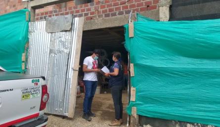 Visita a construcciones en Cúcuta