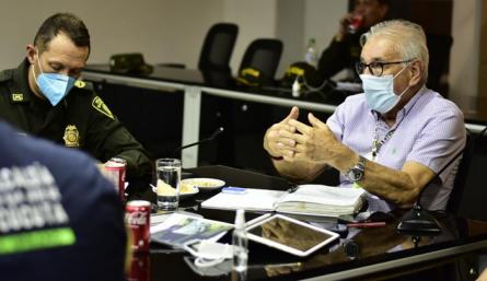 El alcalde Jairo Yáñez llamó al “Gobierno Nacional, la institucionalidad regional y a toda la ciudadanía, para unirnos y trabajar de la mano por nuestra seguridad”. / Foto: Cortesía