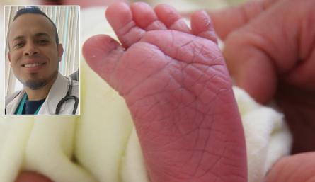 Médico pediatra Richard Claro, con amplia experiencia en Cúcuta y quien es especialista en Neonatología, habla sobre el proceso de identificación del bebé al nacer.
