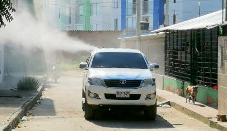 Jornadas de fuminación por las calles de Cúcuta