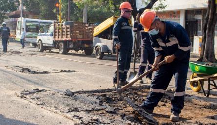 Huecos en Cúcuta