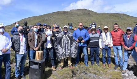 En el páramo de Guerrero comenzó la siembra d árboles/Foto cortesía