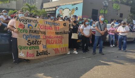 Asinort protestó y la Secretaría de Educación los escuchó. / Foto: Cortesía / La Opinión 