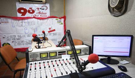 Atalaya FM 96.2, emisora comunitaria de la ciudad de Cúcuta. Foto: Jorge Ivan Gutierrez