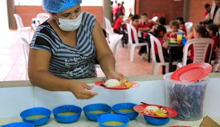 ALimentación escolar en cúcuta, nada que arranca./Foto archivo