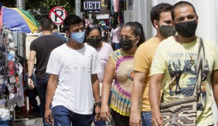 Tapabocas en las calles de Cúcuta