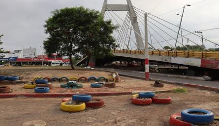 Zona aledaña al puente Eustorgio Colmenares./Foto: Cortesía./La Opinión