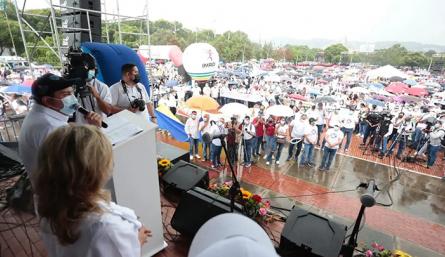 Marcha por la paz.