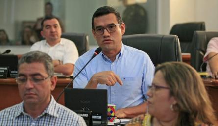 Oliverio Castellanos, presidente del Concejo