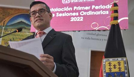 Oliverio Castellanos, presidente del concejo de Cúcuta./Foto cortesía