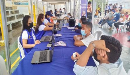 Más de un centenar de cucuteños están en talleres de empleabilidad./Foto: cortesía
