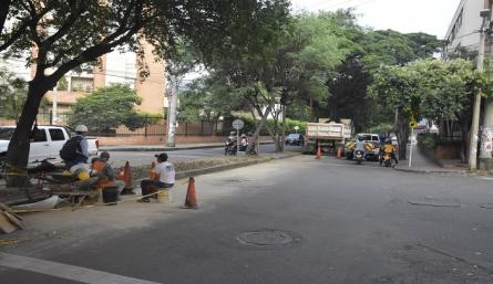 Cerraron calle 13A para reducir accidentes 