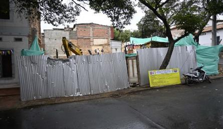 Casa Alemana demolida en el barrio El Páramo. (Foto:Jorge Gutiérrez)