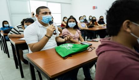 Este proyecto le ofreció a los aspirantes la oportunidad de escoger entre más de 80 programas académicos. /Foto: Cortesía/(La Opinión)