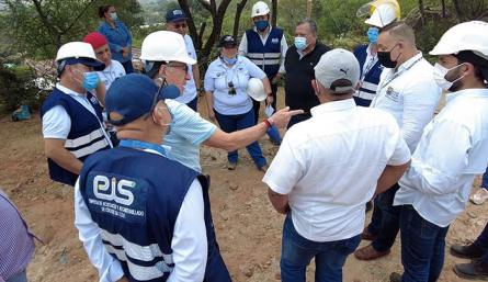 En un 35% avanza la construcción del acueducto de San Pedro./Foto cortesía
