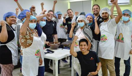 Cacaoteros de Cúcuta se capacitaron en chocolatería