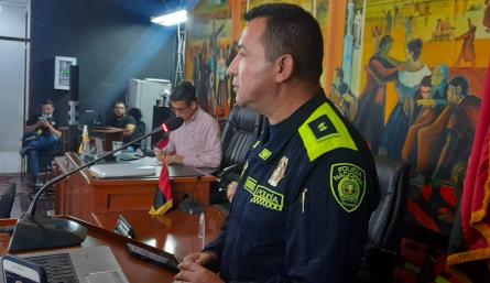 Brigadier general Oscar Moreno, comandante de la Policía Metropolitana/Foto Orlando Carvajal/La Opinión