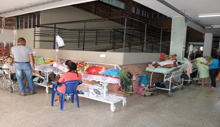 Los servicios más demandados por los migrantes en el HUEM son urgencias y ginecobstetricia. / Foto: Cortesía / La Opinión 