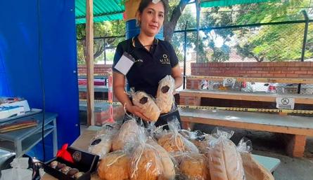 Emprendedores que participaron en la I Feria Agroindustrial del Sena/Foto Orlando Carvajal