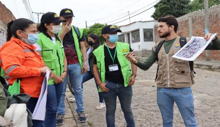 El piloto ya inició en los diferentes barrios de la ciudad de estratos 1, 2, 3, 4 y 5 y la recolección de datos tomará 4 meses./ Foto: Suministrada/La Opinión