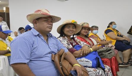 Los líderes dieron apertura de la jornada en el auditorio de la Alcaldía de Villa del Rosario. / Foto: Jorge Gutiérrez/La Opinión