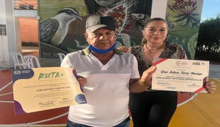 Veintidós expimpineros se certificaron  para dejar la informalidad