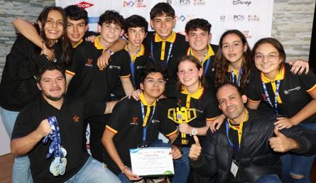 Cúcuta triunfó en la final nacional de First Lego League Colombia./Foto: cortesía