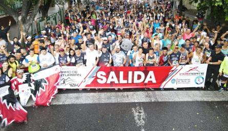 El gobernador presentará una ordenanza a la Asamblea para que esta maratón sea institucionalizada para beneficio del medioambiente y la salud de los nortesantandereanos. /Foto cortesía