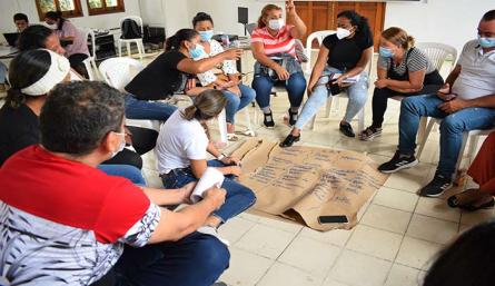 La comunidad decidirá el presupuesto participativo por voto virtual./Foto cortesía