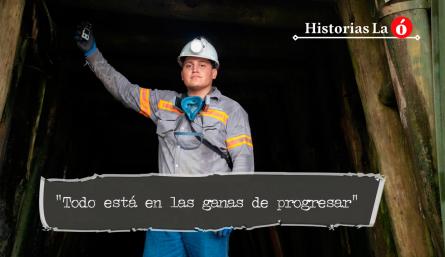  Carlos Eduardo Rincón, de 28 años, se involucró con el sector carbón hace 10 años. / Foto: Pablo Castillo