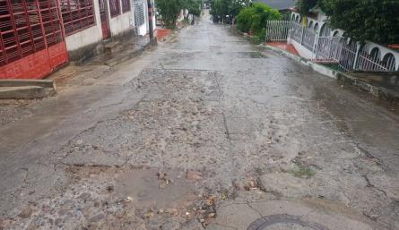 En el barrio La Divina Pastora necesitan apoyo. FOTO: Kevin Beltrán.