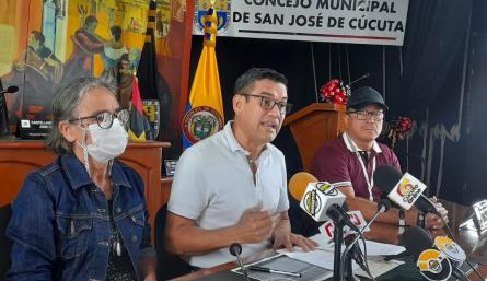 Oliverio Castellanos, presidente del Concejo de Cúcuta/Foto orlando carvajal