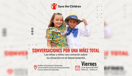 EnVivo | Conversaciones por una niñez total./Foto: Cortesía