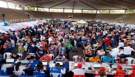 Más de 2.400 empleos se ofertaron durante la feria de empleo de Cúcuta/Foto cortesía