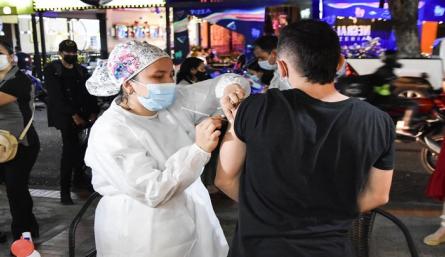 65.841 migrantes han recibido la vacuna contra la COVID-19 en la ciudad de Cúcuta. / Foto: Cortesía / La Opinión 