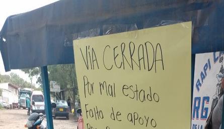 En la vereda Los Peracos reclaman atención
