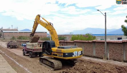 Por el barrio Aeropuerto se iniciaron las obras del Par Vial/Foto cortesía