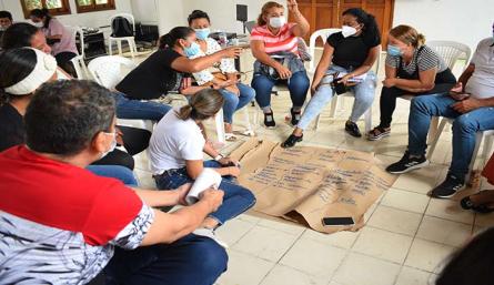 Comunidad eligió reforzar la salud con el presupuesto participativo./Foto cortesía