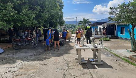 Emergencia en Doña Nidia
